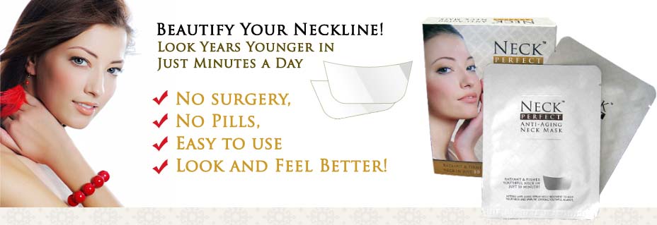 tightens loose wrinkled skin around your neck